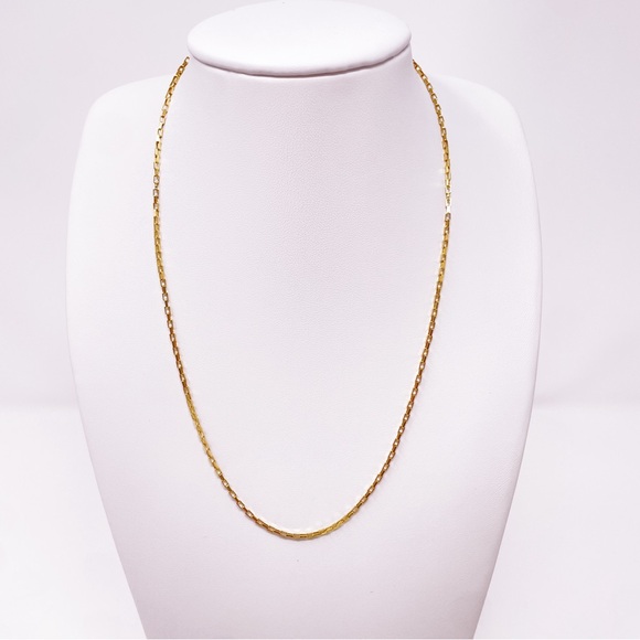 Stainless Steel 18” Gold Necklace - Picture 2 of 10